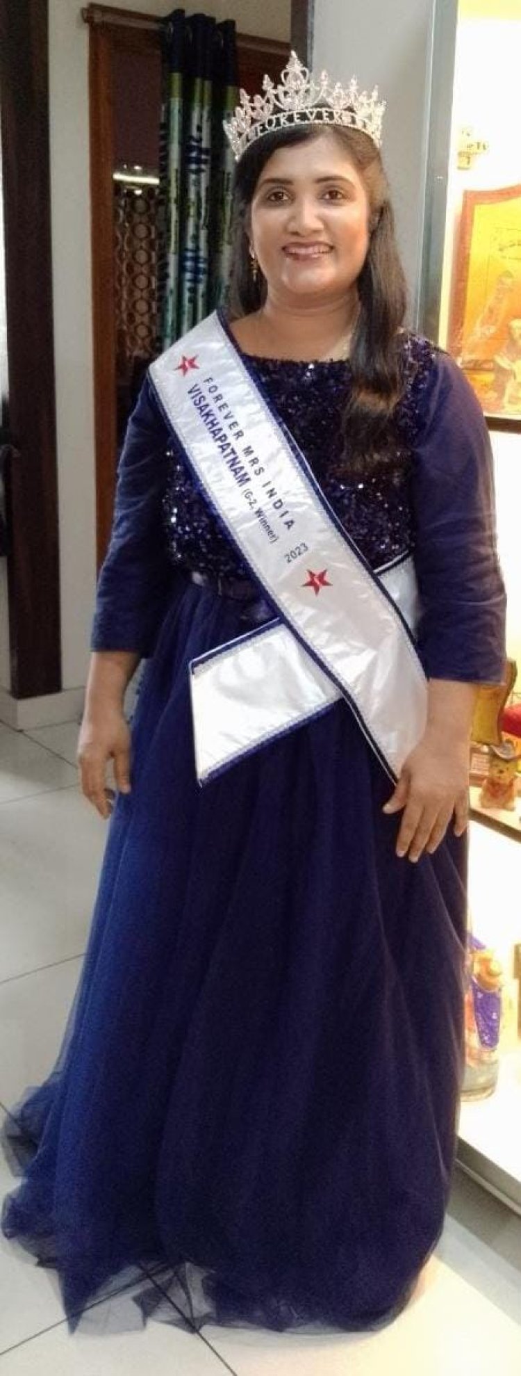 Mrs. Visakhapatnam 2023 Crowned: T. Raja Rajeswari Wins Forever Star India Pageant