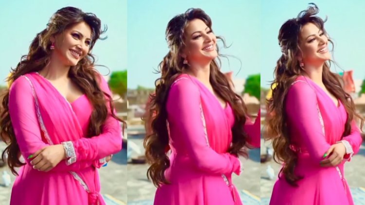 Urvashi Rautela Flashes Her Infectious Smile in Latest Video on 'Ho Gaya Hai Mujhe Pyaar' calls it a 'Sukoon'