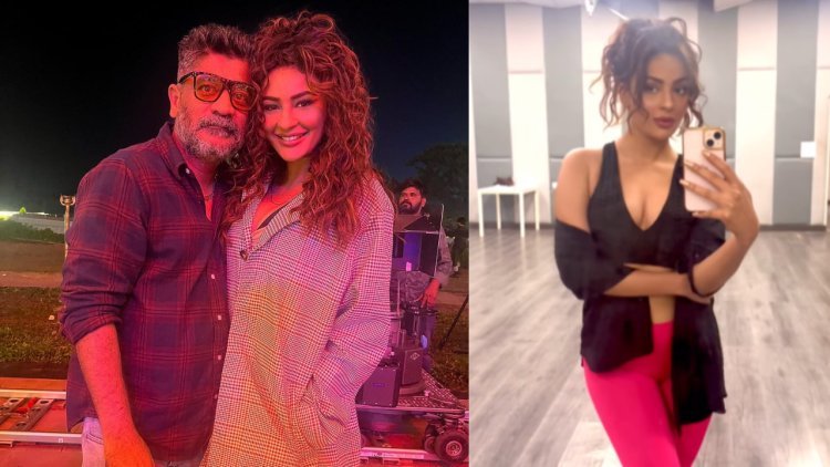 After Sharwanand, Actress Seerat Kapoor reunites with her debut ace choreographer, Raju Sundaram Master for the Power pack Party Anthem