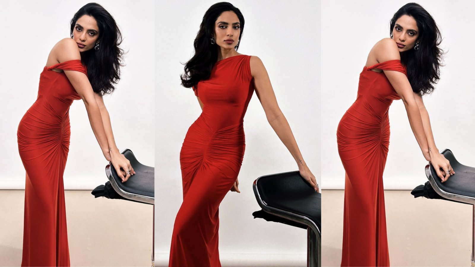 Sobhita Dhulipala Flaunts Her Svelte Figure In A HOT Red Bodycon Dress