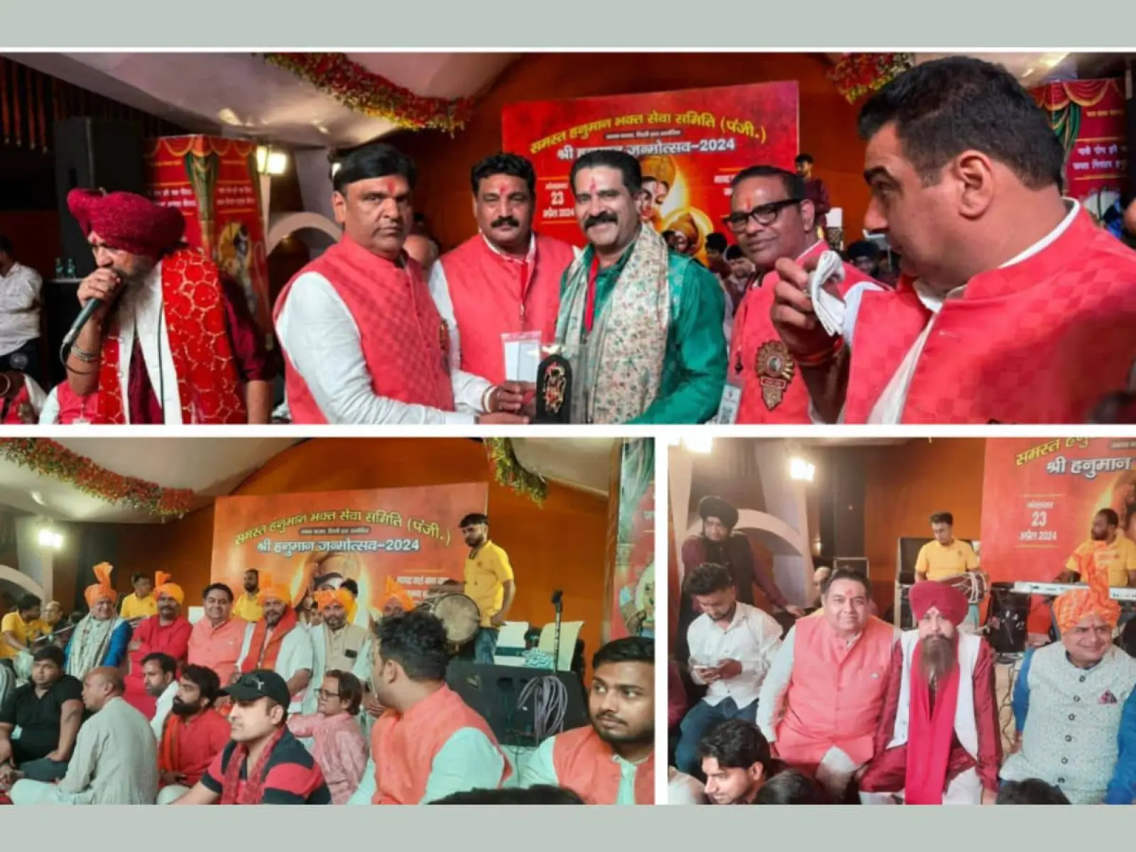 Grand Celebration of Hanuman Jayanti in Delhi by Hanuman Devotees Service Committee