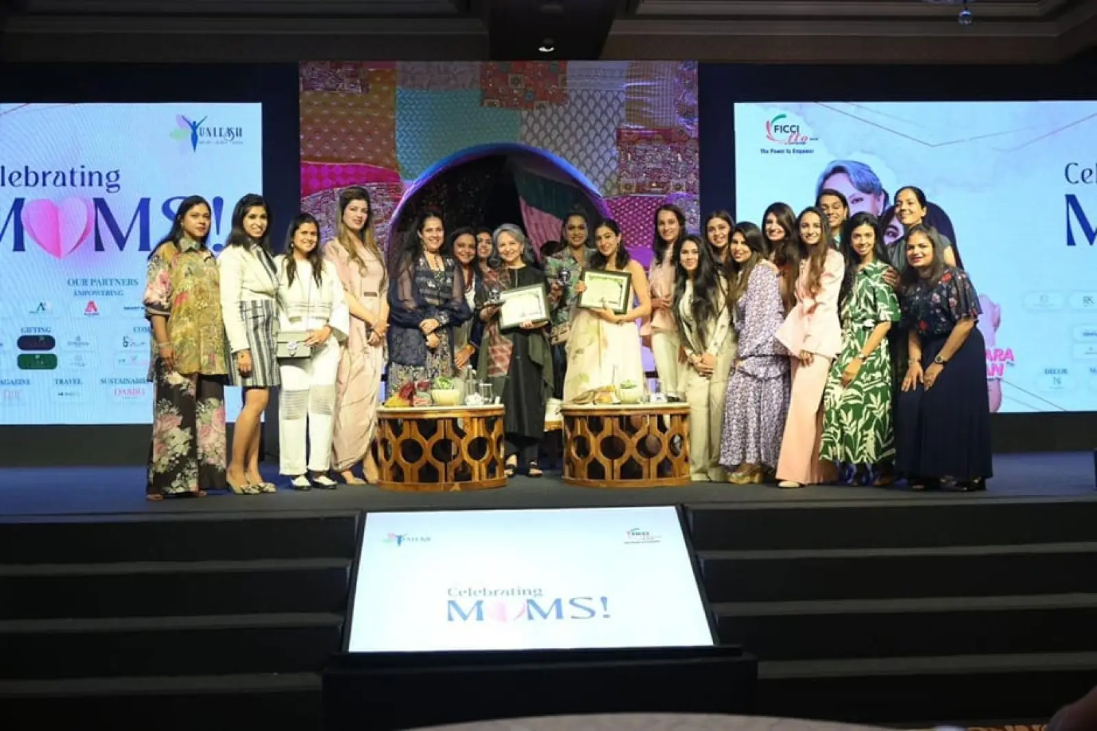 A Heartfelt Motherhood Tribute at YFLO Delhi with Sharmila Tagore and Sara Ali Khan