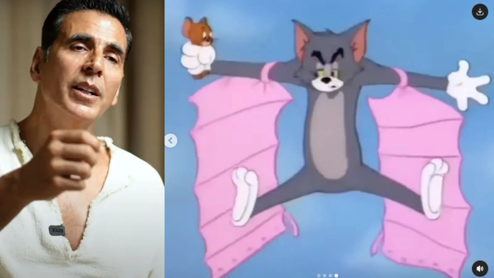 "Tom and Jerry is violence, not comedy," you will be surprised to hear Akshay Kumar's statement