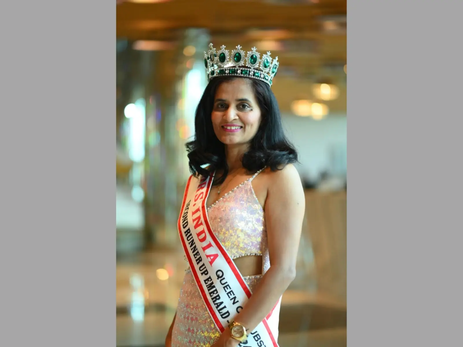 Vandana Dogra from Bangalore Crowned Mrs. India Queen of Substance 2024 2nd Runner-Up