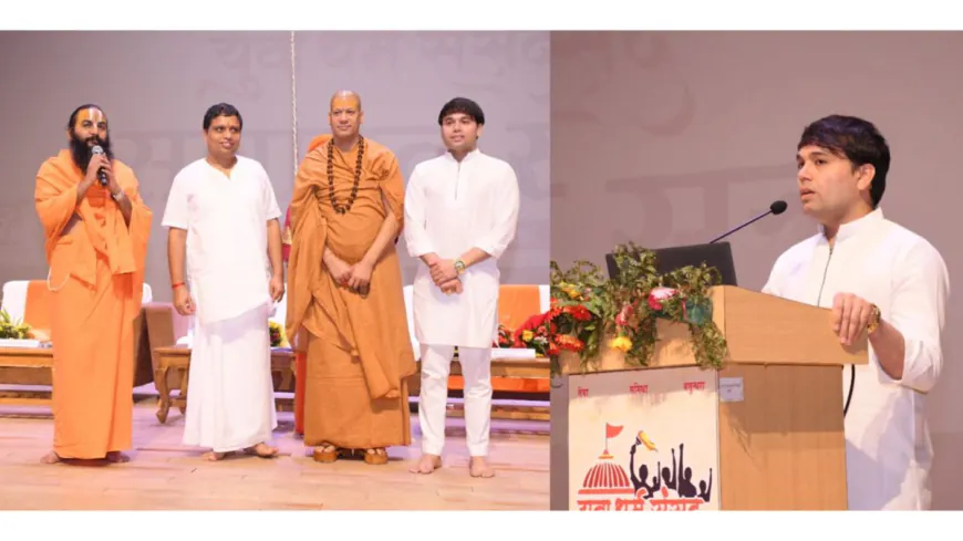 Unleashing the Power of Youth: Pavan Sindhi’s Electrifying Speech at Youth Dharm Sansad 2024