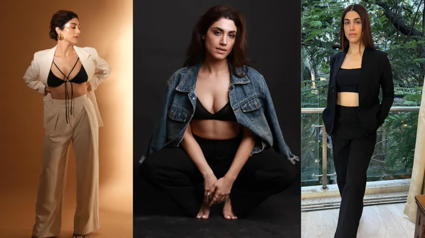 Turn Up the Heat: Delbar Arya’s Bold Bralette & Pantsuit Combos to Copy Now!