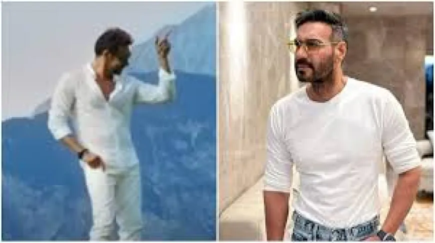 Ajay Devgn reacts to his viral dance meme, saying 'All credit goes to Prabhudeva'