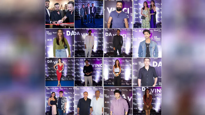 DA VINCI: GENIUS – THE IMMERSIVE ART EXPERIENCE Wows Mumbai with a Spectacular Debut