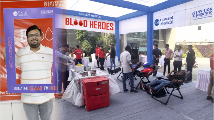 Hundreds of Everyday Heroes Unite- Concept Medical Group’s Mega Blood Donation Drive Sets a New Benchmark