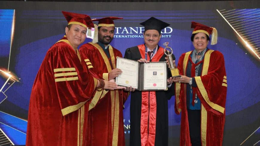 Stanford International University Bestows Honorary Doctorate on Music Rights Pioneer Sanjay Tandon