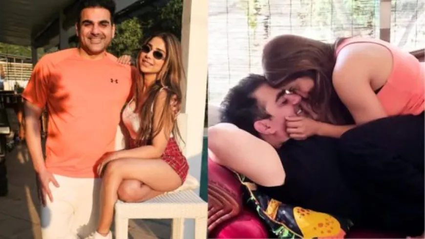 Arbaaz Khan and Shura shared romantic pictures with each other on the first anniversary