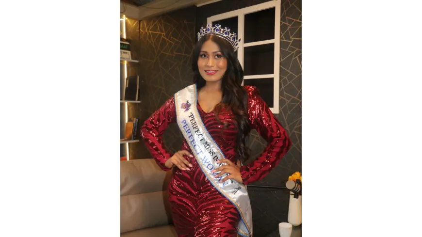 Nehaa Shastri Crowned 'Perfect Woman of the Year' at Perfect Miss of India 2024, Season 10