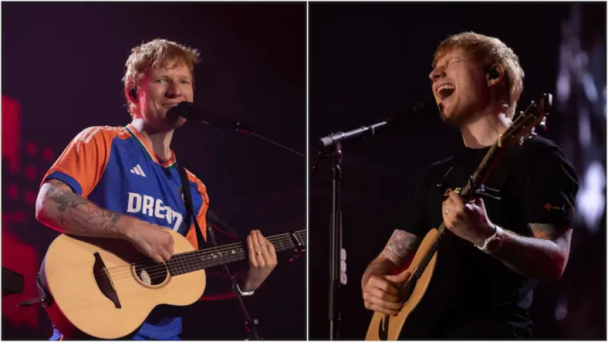 Ed Sheeran concluded his India tour with a great concert in Delhi, said - I will be back soon